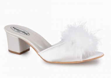 Νυφικές Παντόφλες | Σατέν | Υφαντίδης | 101251 | Εκρού - Υφαντίδης - 